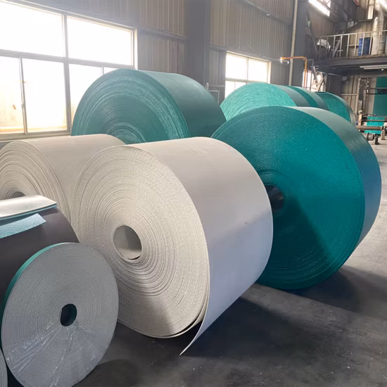 버킷용 PVC 컨베이어 고무 엘리베이터 벨트