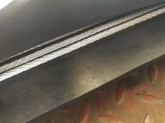 시멘트 공장의 강철 코드가 있는 내열성 버킷 엘리베이터 컨베이어 벨트