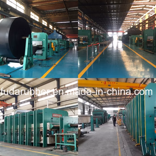 중국 산업 무제한 대출 제공 편평한 담궈진 Ep 컨베이어 벨트에서 Ep 고무 컨베이어 Bellt